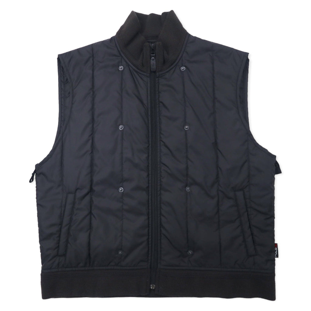 Polo by Ralph Lauren 3WAY ダウンジャケット 中綿 L ブラック ポリエステル キルティングライナー着脱式 パーカー着脱式 TROOPER JACKET
