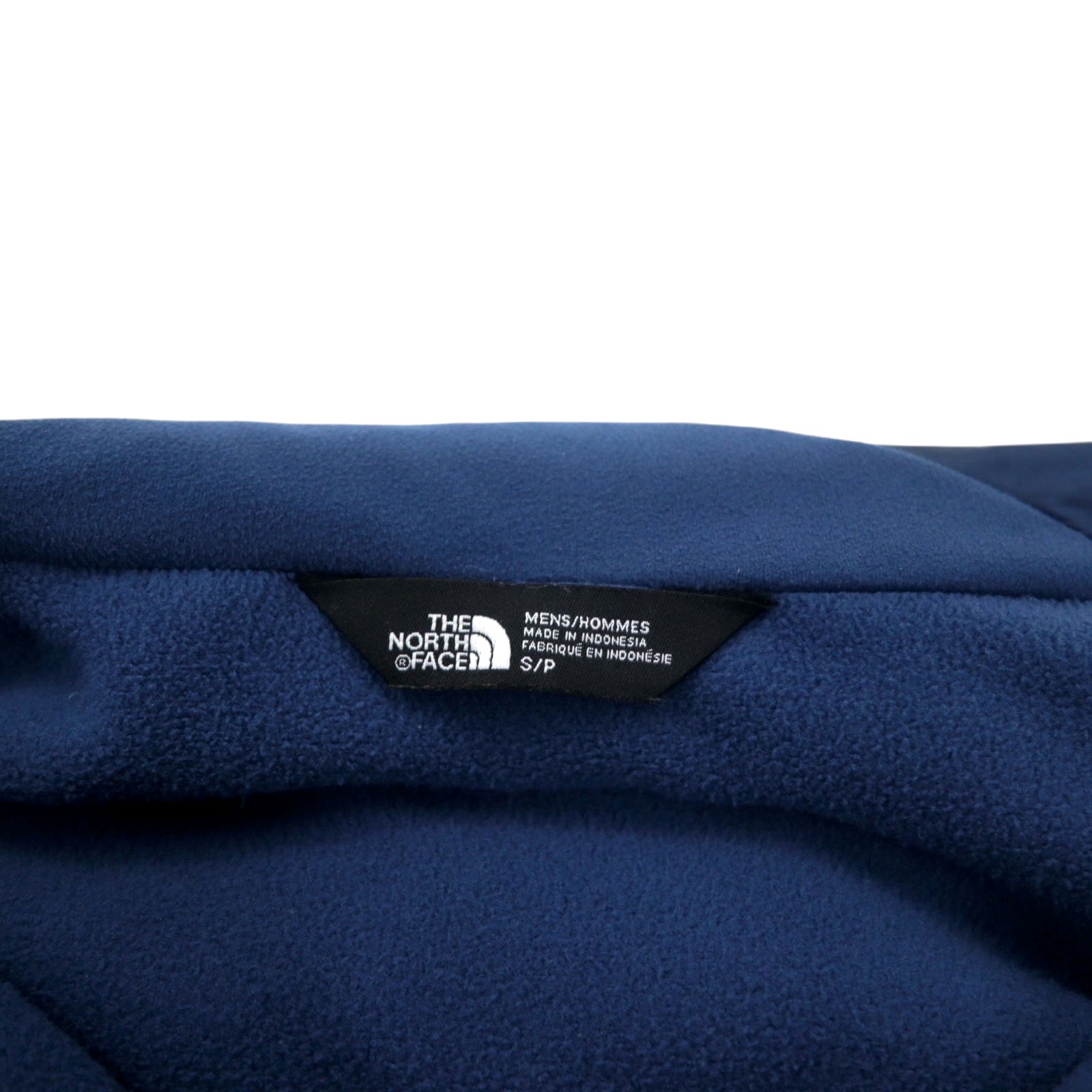 THE NORTH FACE Giacca imbottita Mountain Parka S Blu navy Poliestere Fodera in pile Logo ricamato NT51803Z