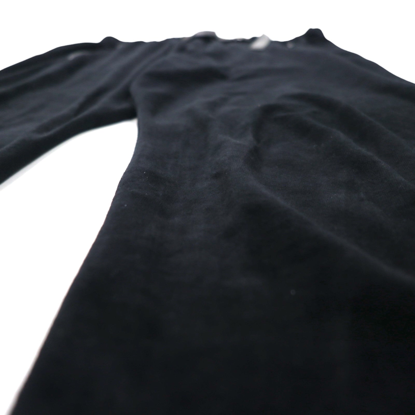 POST O'ALLS E-Z TOP Pantaloni Velour Easy L Nero 3602-V3 Made in Japan