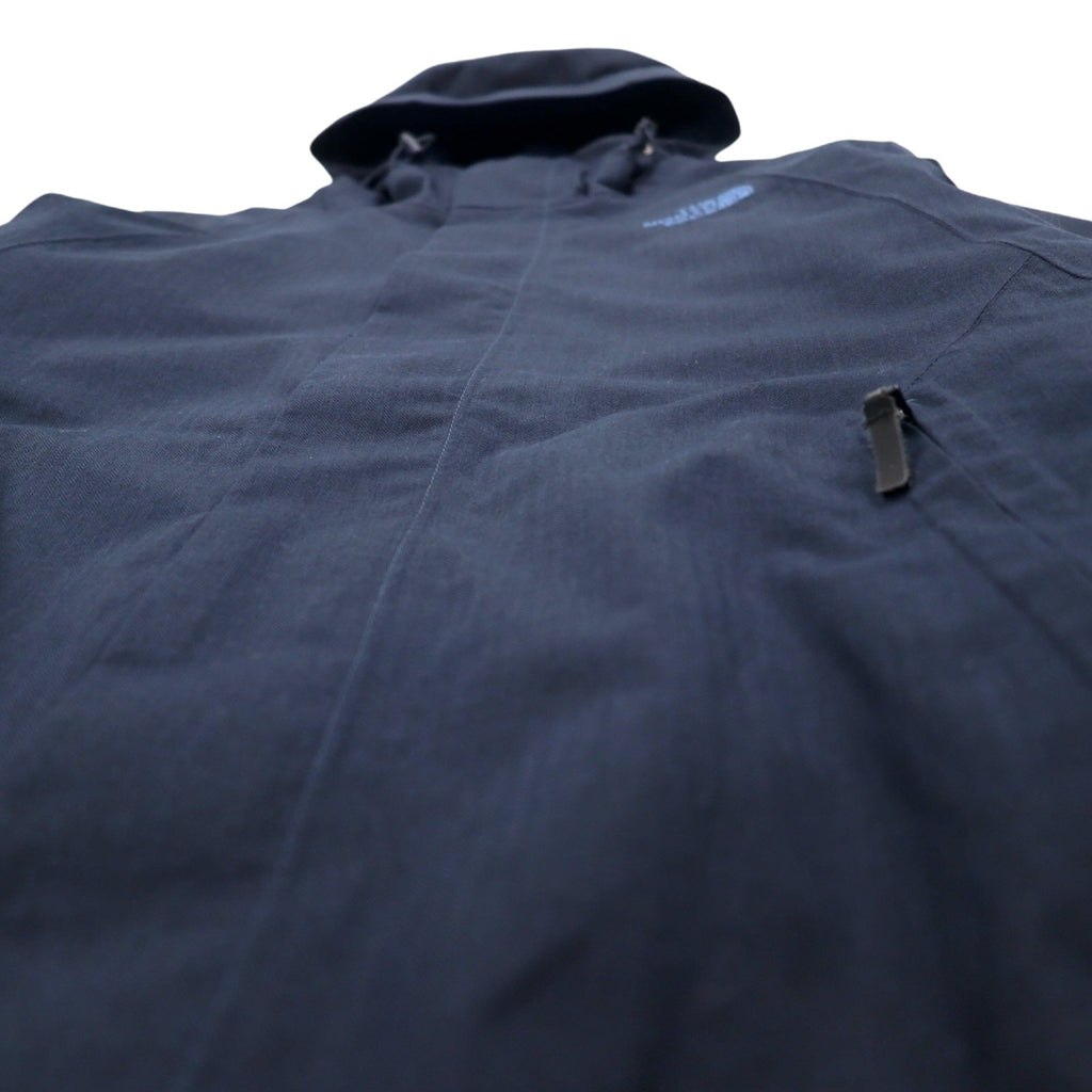 THE NORTH FACE Giacca imbottita Mountain Parka S Blu navy Poliestere Fodera in pile Logo ricamato NT51803Z