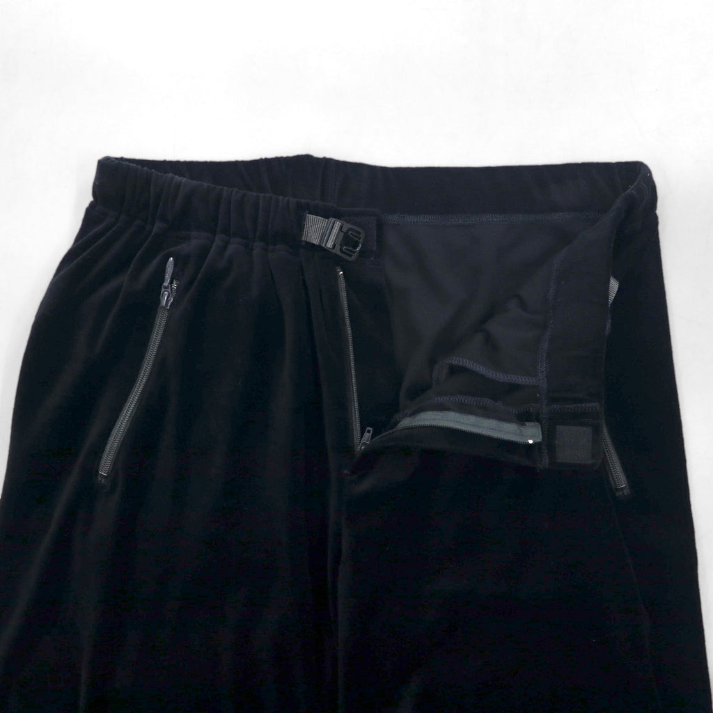 POST O'ALLS E-Z TOP Pantaloni Velour Easy L Nero 3602-V3 Made in Japan