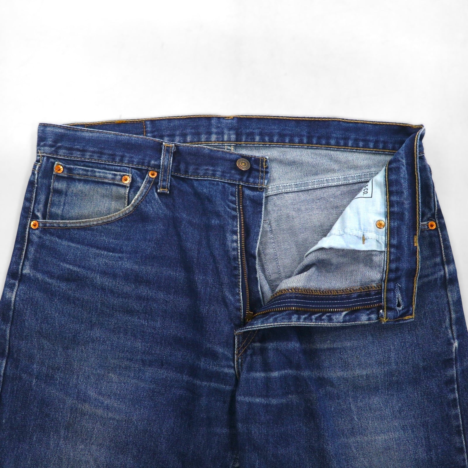 Levi's 00年代 イギリス製 521 ユーロモデル デニムパンツ ジーンズ L インディゴ 00521 0202