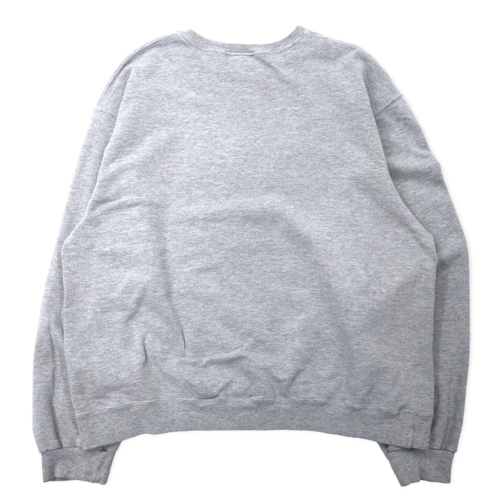 Champion Felpa stampata da calcio XL Grigia Cotone NFL DALLAS COWBOYS scollo a V grande taglia