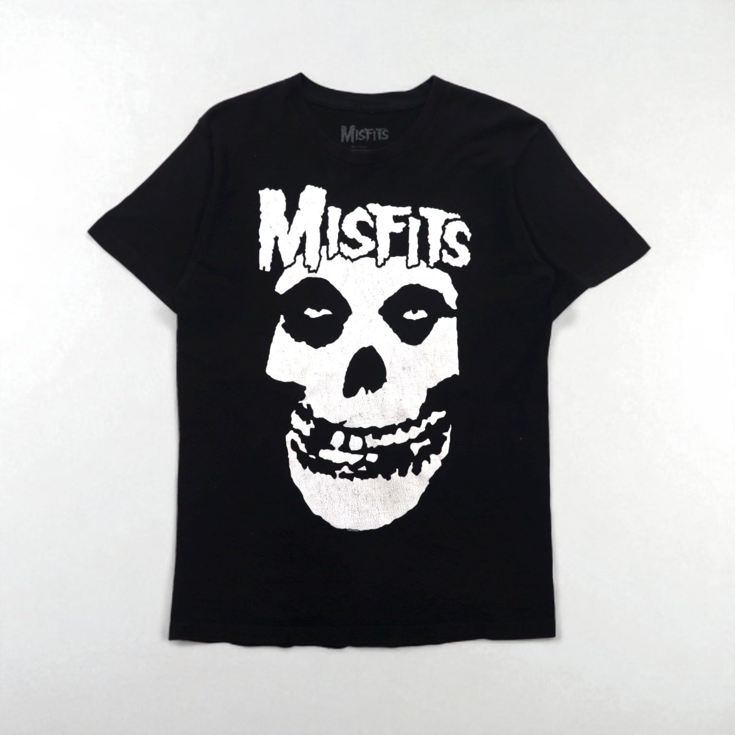 MISFITS Misfits T-shirt rock band M nero cotone Crimson Ghost
