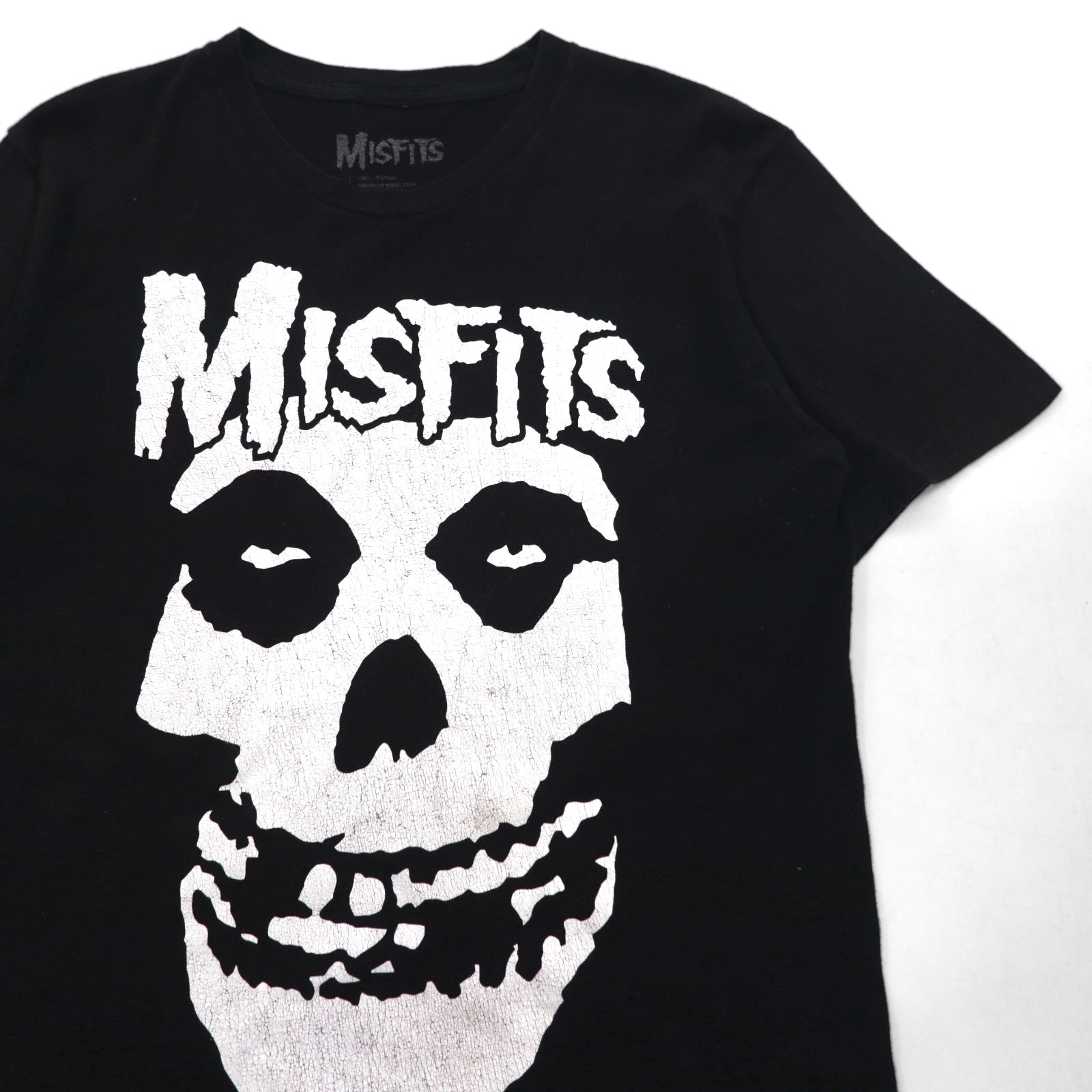 MISFITS Misfits T-shirt rock band M nero cotone Crimson Ghost