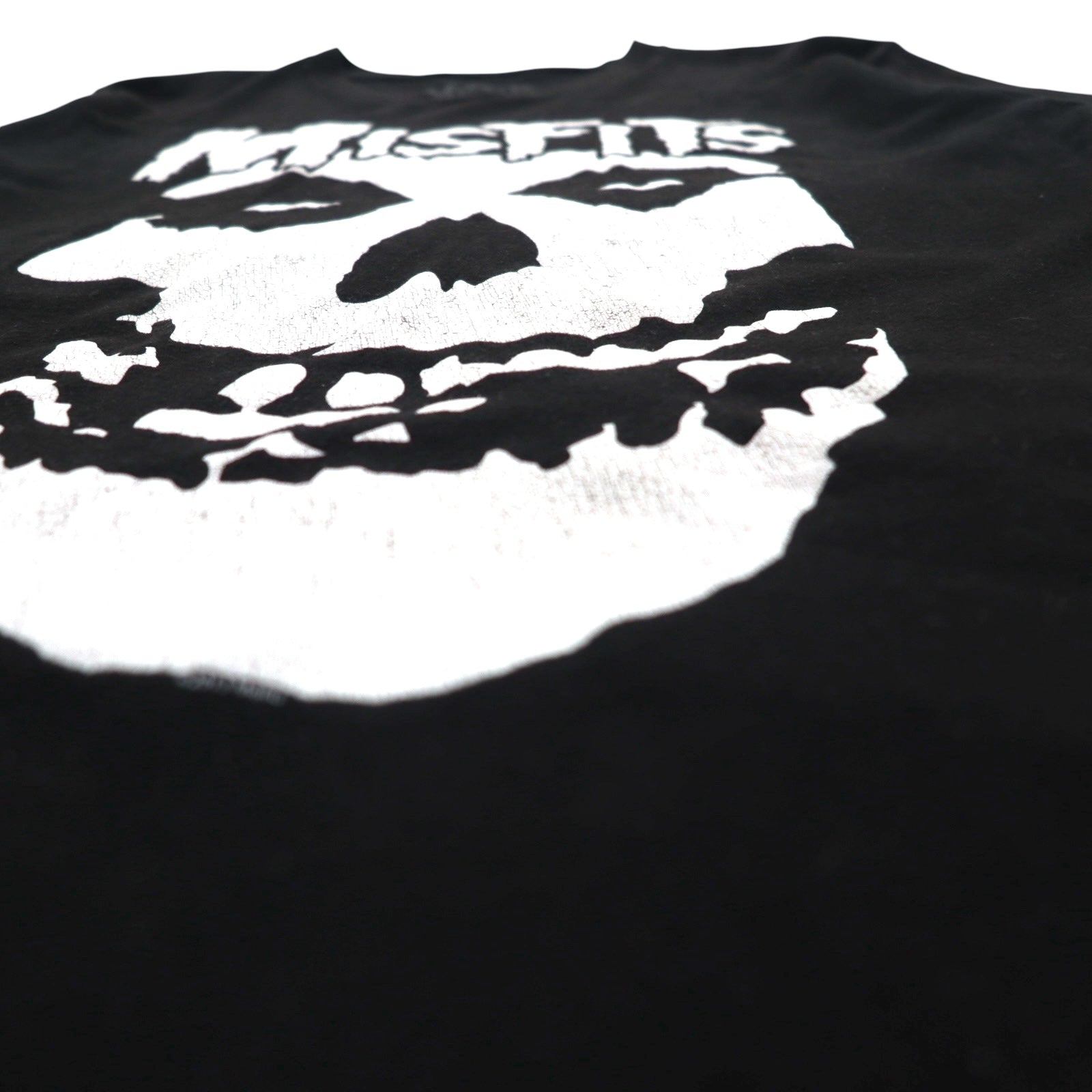 MISFITS Misfits T-shirt rock band M nero cotone Crimson Ghost