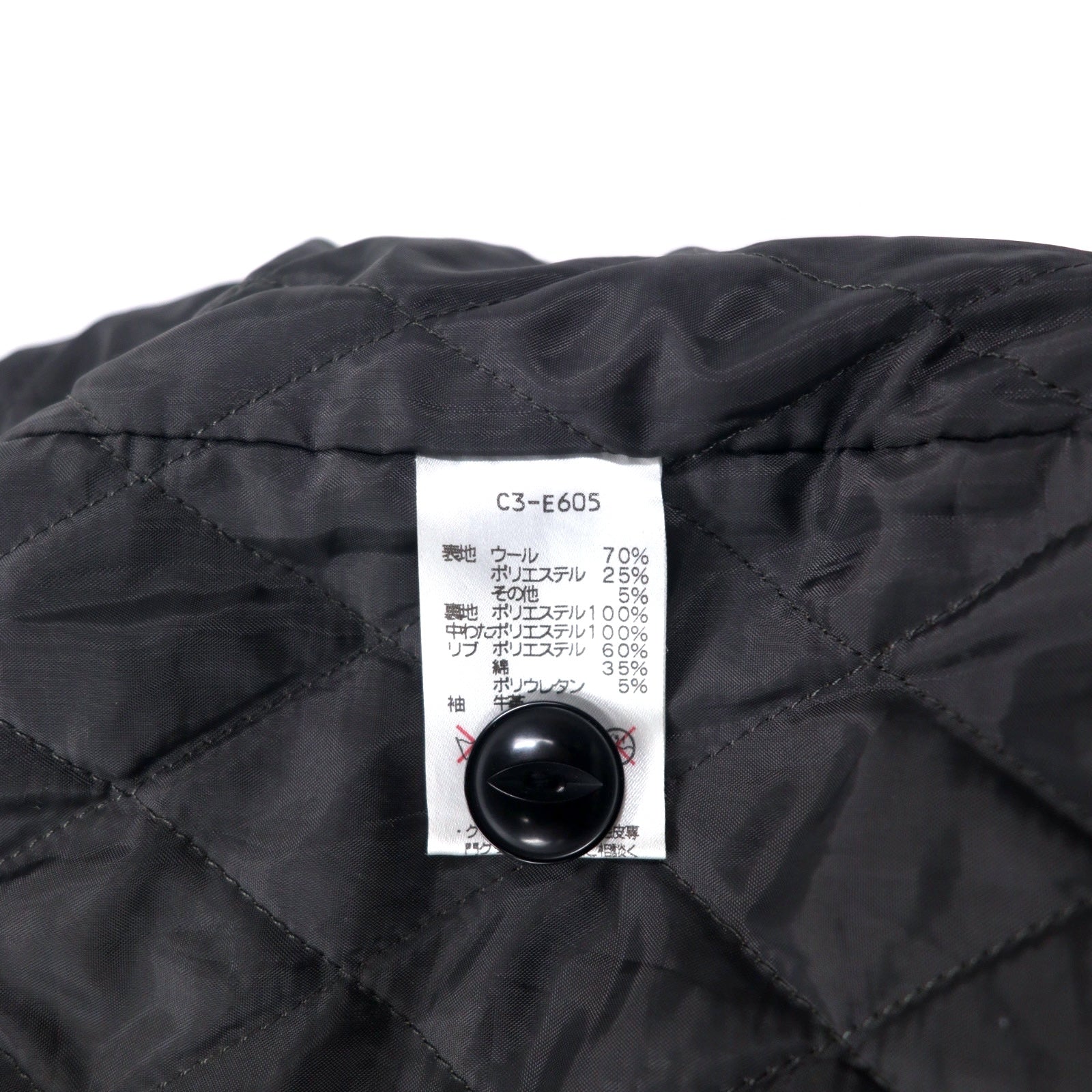 Giacca Champion Rochester Award con maniche in pelle, stile college, bottoni a pressione, taglia L, grigio, in lana e pelle bovina, fodera trapuntata, riproduzione dell'etichetta del periodo, modello ROCHESTER AWARD JACKET C3-J605