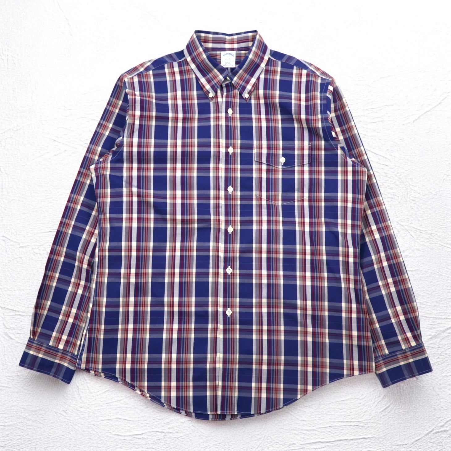 Brooks Brothers 346 Camicia button-down L Multicolore Taschino sul petto THE ORIGINAL POLO SHIRT