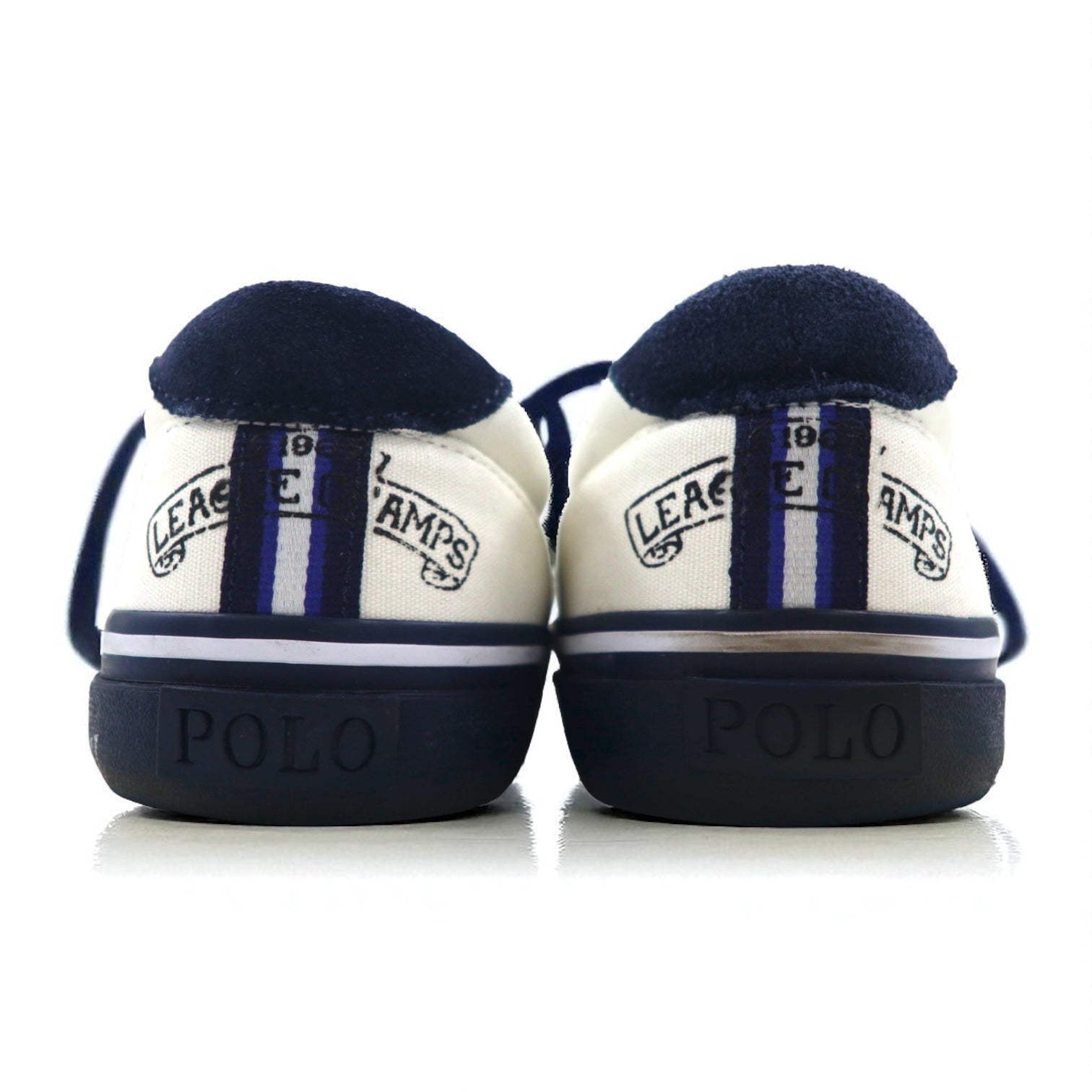 Ralph Lauren ローカットスニーカー 25.5cm キャンバス THORTON Ⅲ-NE スカル ワッペン 01087 J18