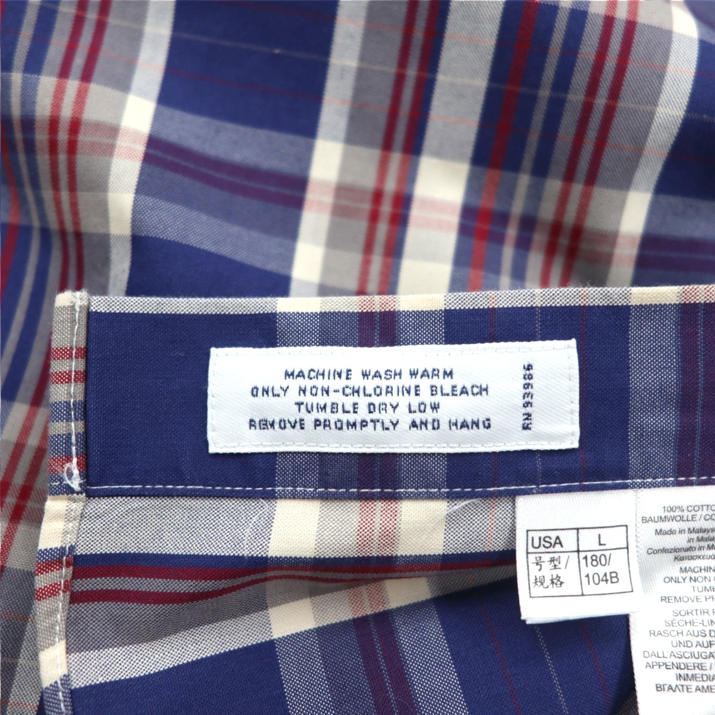 Brooks Brothers 346 Camicia button-down L Multicolore Taschino sul petto THE ORIGINAL POLO SHIRT