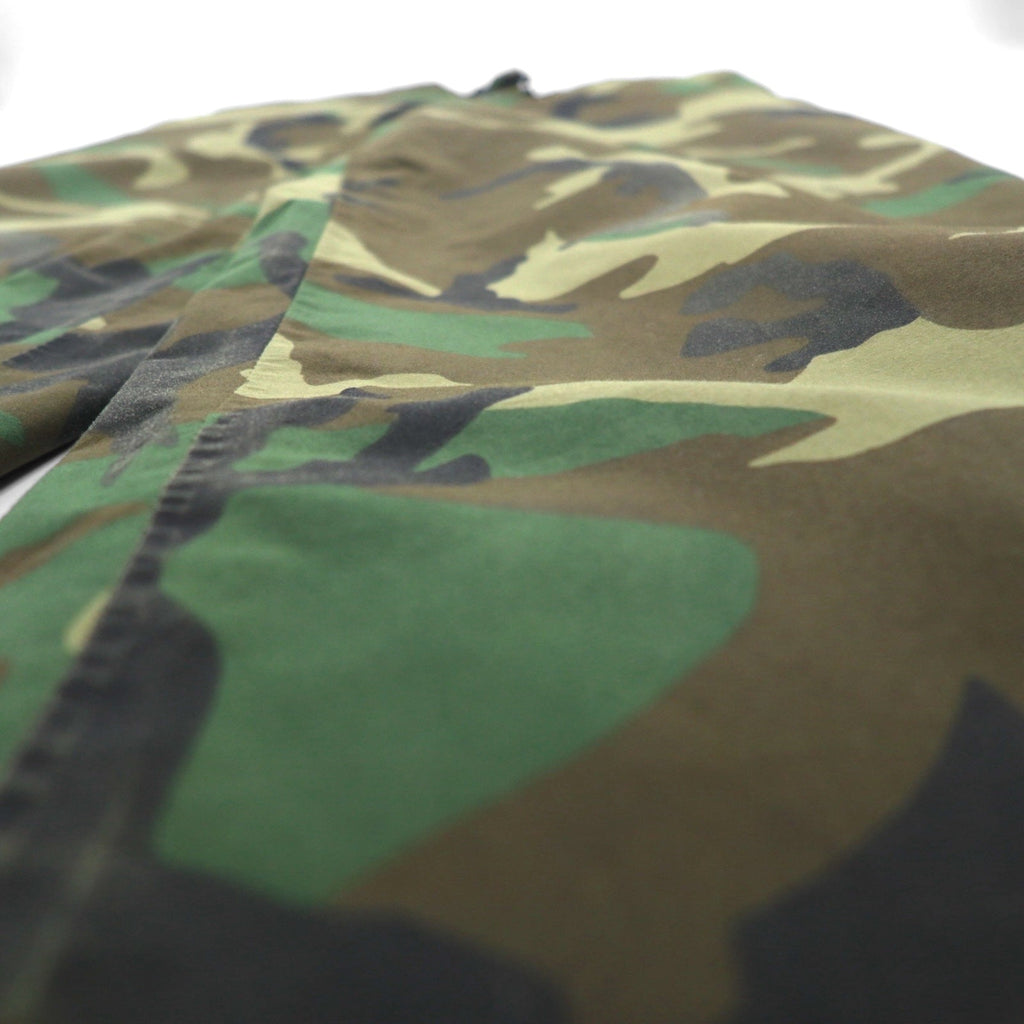 Pantaloni over US ARMY anni '90 GORE-TEX in nylon taglia M kaki mimetici U.S.CAVALRY