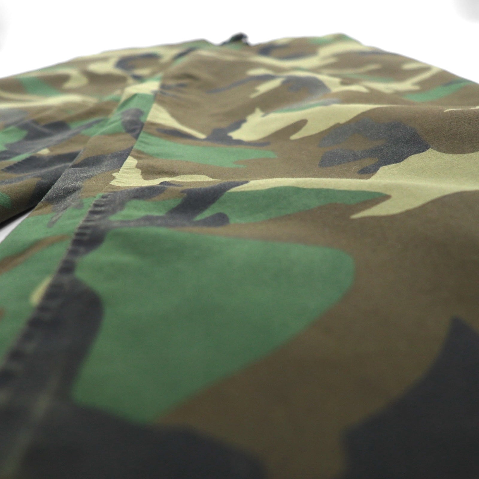 Pantaloni over US ARMY anni '90 GORE-TEX in nylon taglia M kaki mimetici U.S.CAVALRY