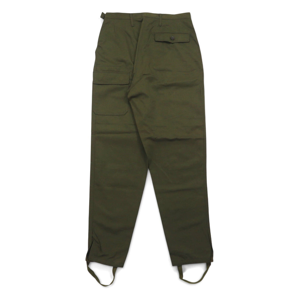 Vintage Czech Army チェコ軍 M-85 ダブルニー フィールド カーゴパンツ L カーキ ミリタリー デッドストック 未使用品
