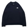 THE NORTH FACE Felpa girocollo Tech Air Sweat, taglia M, colore nero, poliestere, rayon, logo sulla manica NT12087