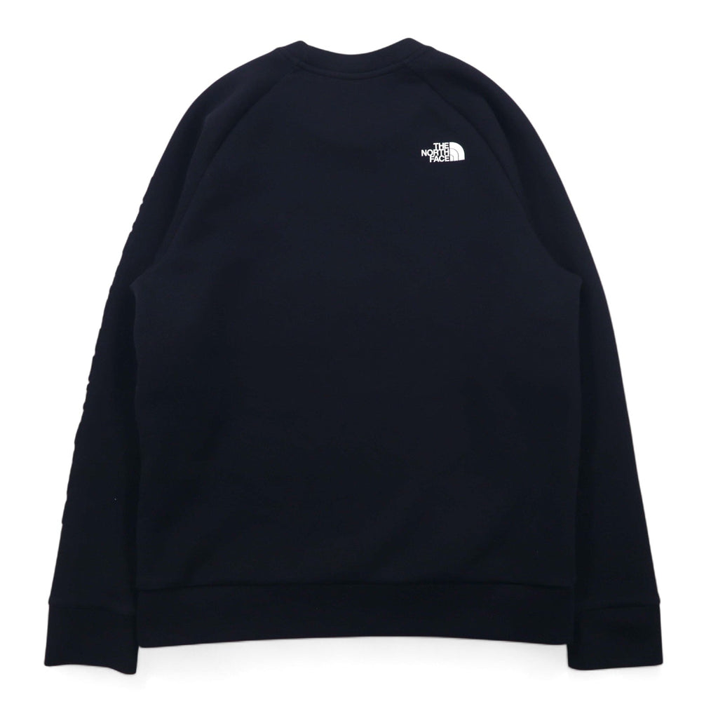 THE NORTH FACE Felpa girocollo Tech Air Sweat, taglia M, colore nero, poliestere, rayon, logo sulla manica NT12087