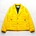 GANRYU Giacca sartoriale imbottita M Giallo Poliestere Coulisse