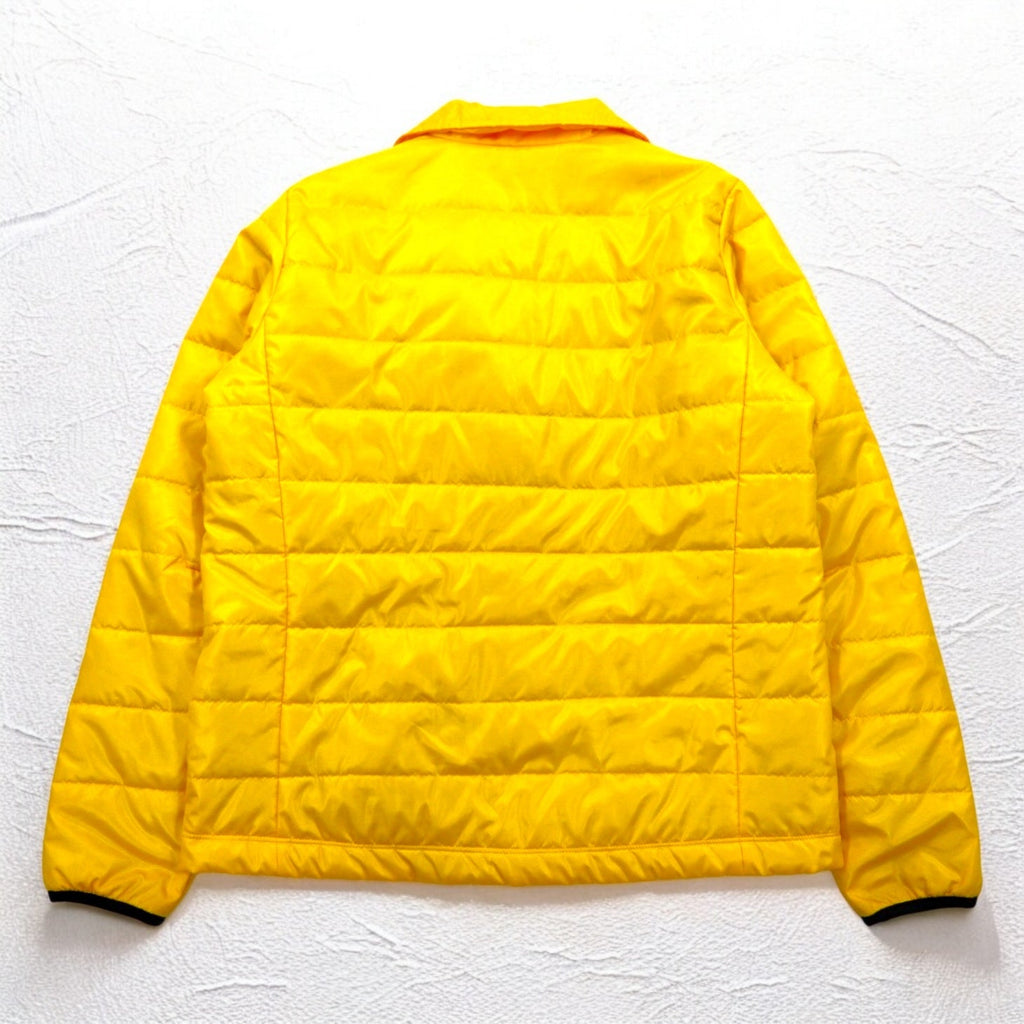 GANRYU Giacca sartoriale imbottita M Giallo Poliestere Coulisse