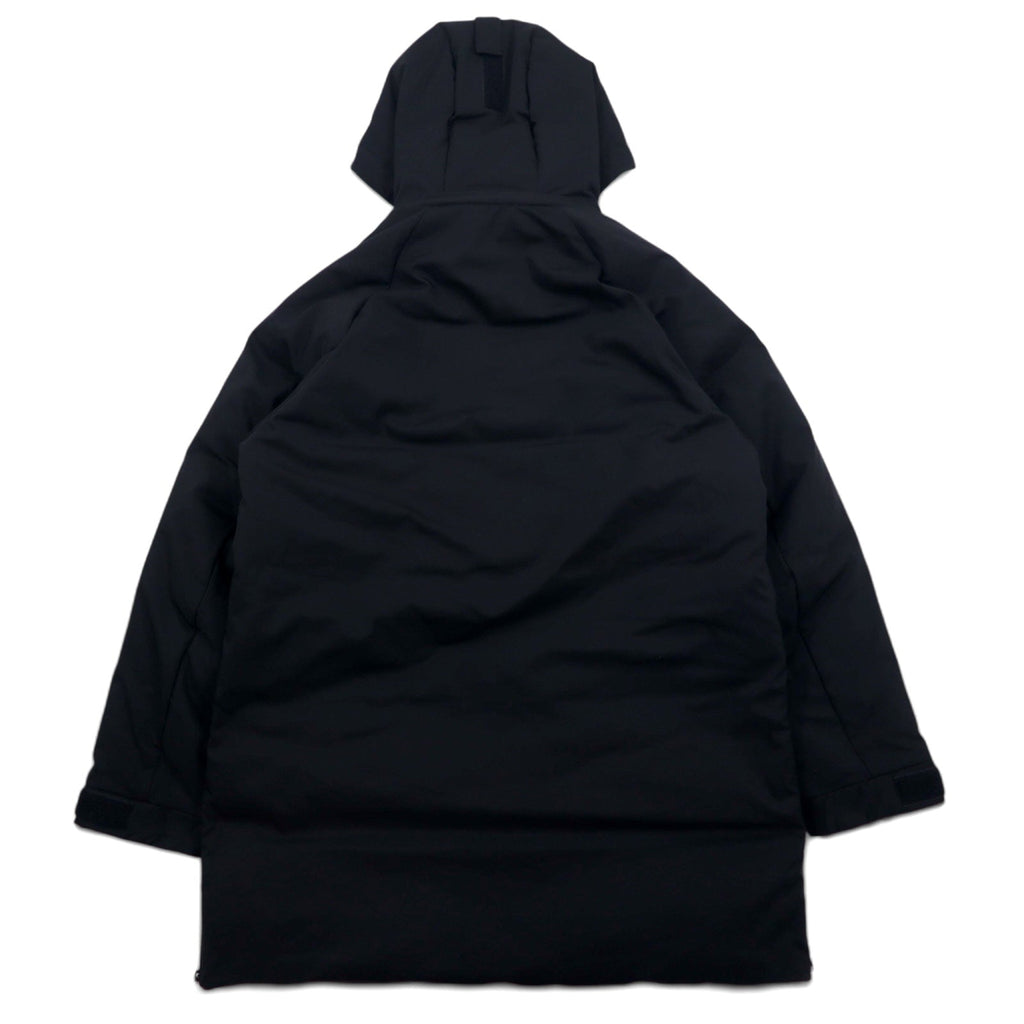 JOURNAL STANDARD relume × KOMATSU Komatsu Matere piumino con cappuccio staccabile L nero poliestere zip laterale spacco 19-020-464-0100