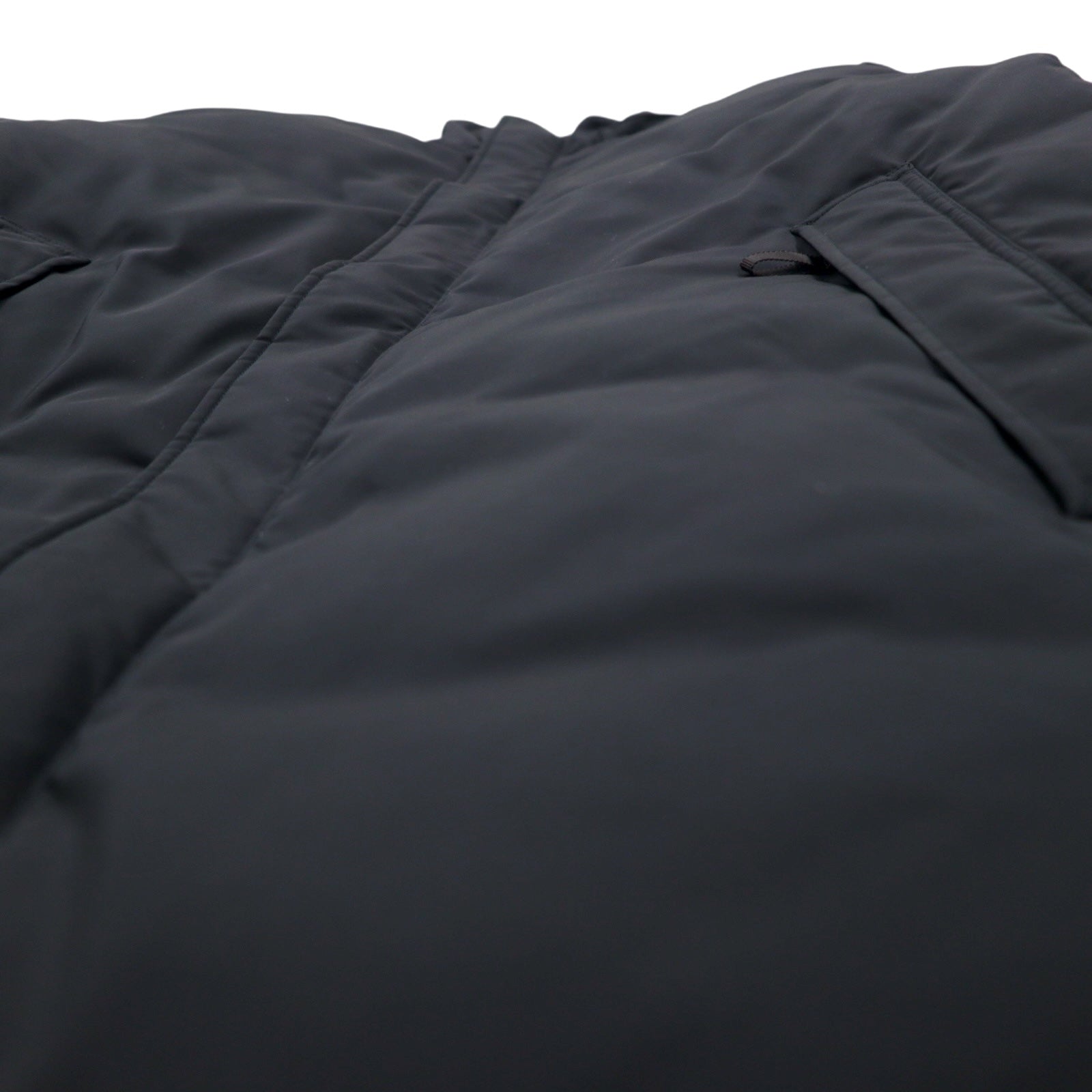 JOURNAL STANDARD relume × KOMATSU Komatsu Matere piumino con cappuccio staccabile L nero poliestere zip laterale spacco 19-020-464-0100