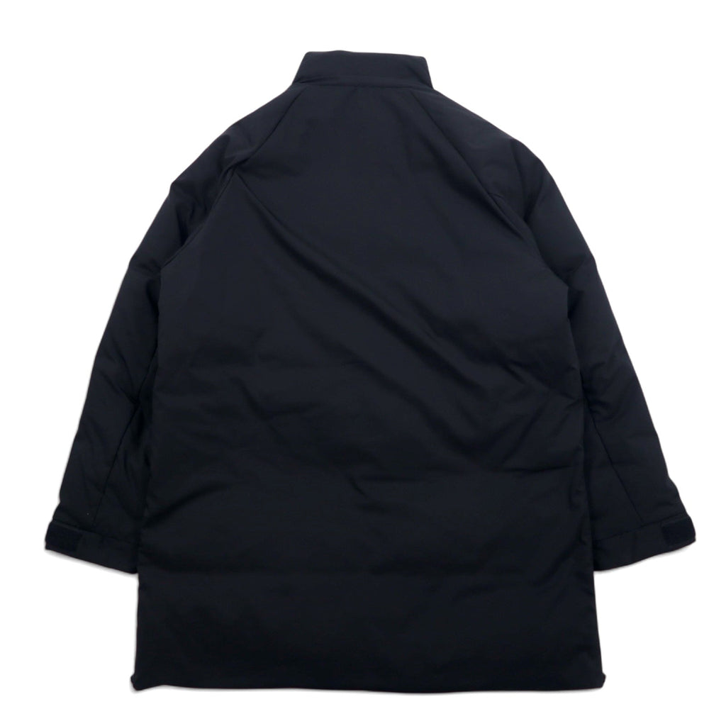 JOURNAL STANDARD relume × KOMATSU Komatsu Matere piumino con cappuccio staccabile L nero poliestere zip laterale spacco 19-020-464-0100