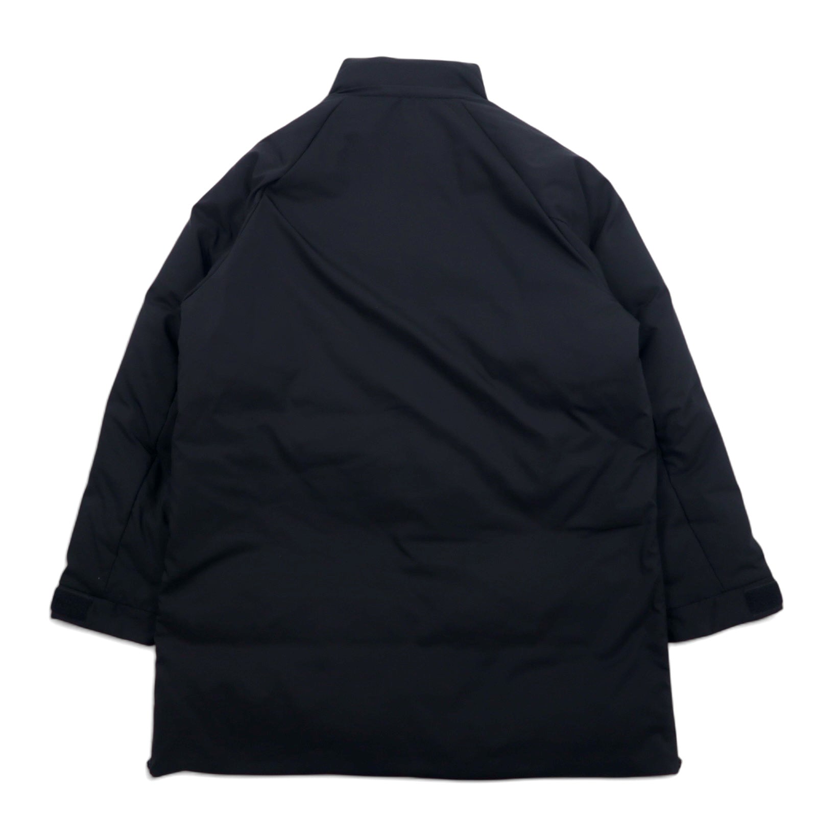 JOURNAL STANDARD relume × KOMATSU Komatsu Matere piumino con cappuccio staccabile L nero poliestere zip laterale spacco 19-020-464-0100