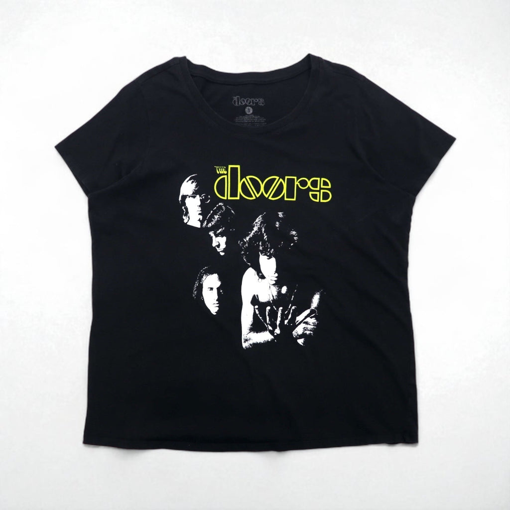 THE DOORS T-shirt Ufficiale Rock Band L Nera Cotone