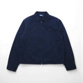 Polo Ralph Lauren 90年代 スウィングトップ ハリントンジャケット L ネイビー スモールポニー刺繡 チンストラップ