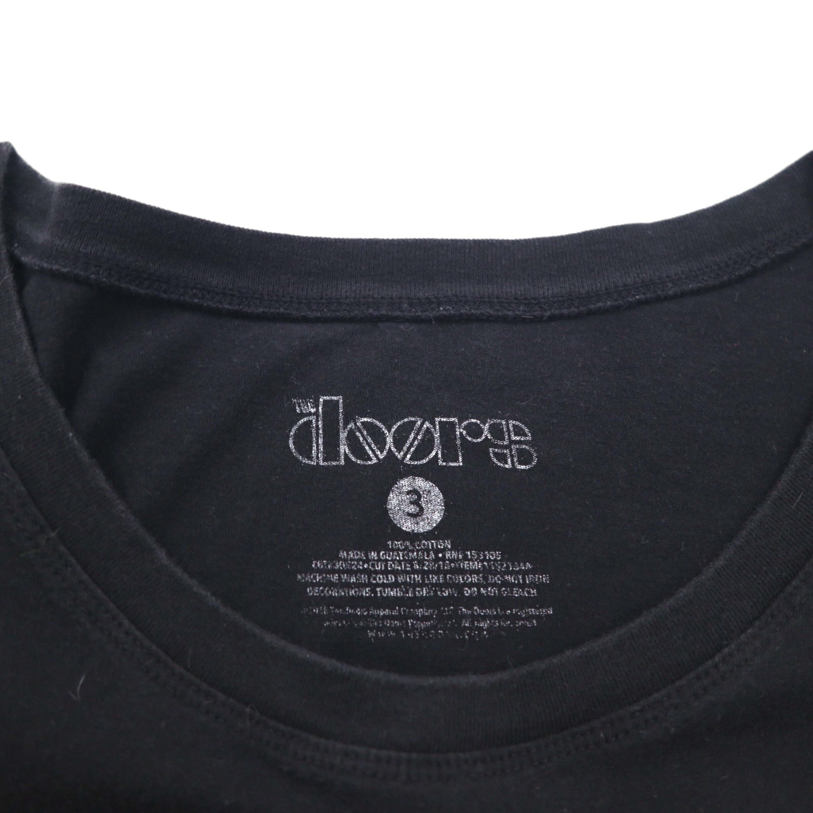 THE DOORS T-shirt Ufficiale Rock Band L Nera Cotone