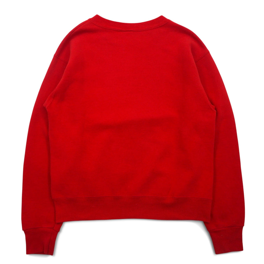 Felpa stampata NBA Chicago Bulls anni '90, Made in USA, taglia L, rossa, marca NUTMEG