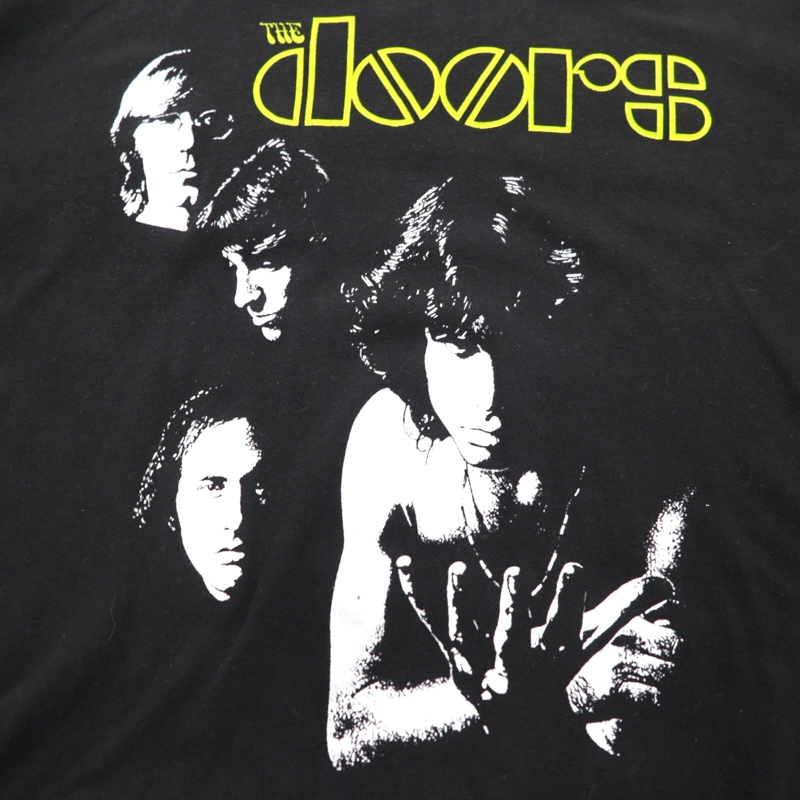 THE DOORS T-shirt Ufficiale Rock Band L Nera Cotone