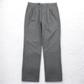 LAUREN RALPH LAUREN Pantaloni a pieghe L Grigio a quadri Poliestere LAVABILE