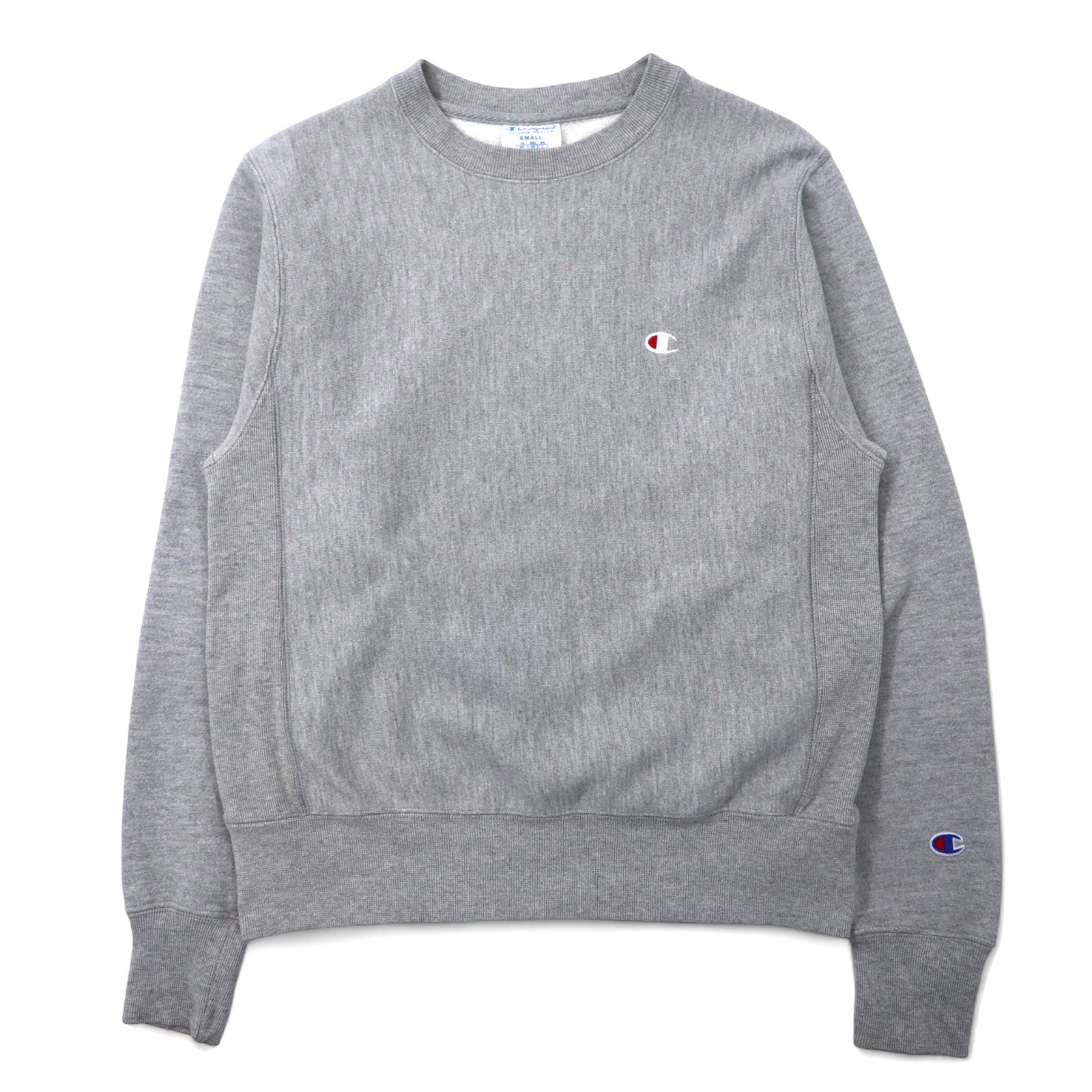 Champion Reverse Weave Felpa L Grigio Cotone Etichetta blu singola Replica Reverse Weave Prodotto in Honduras