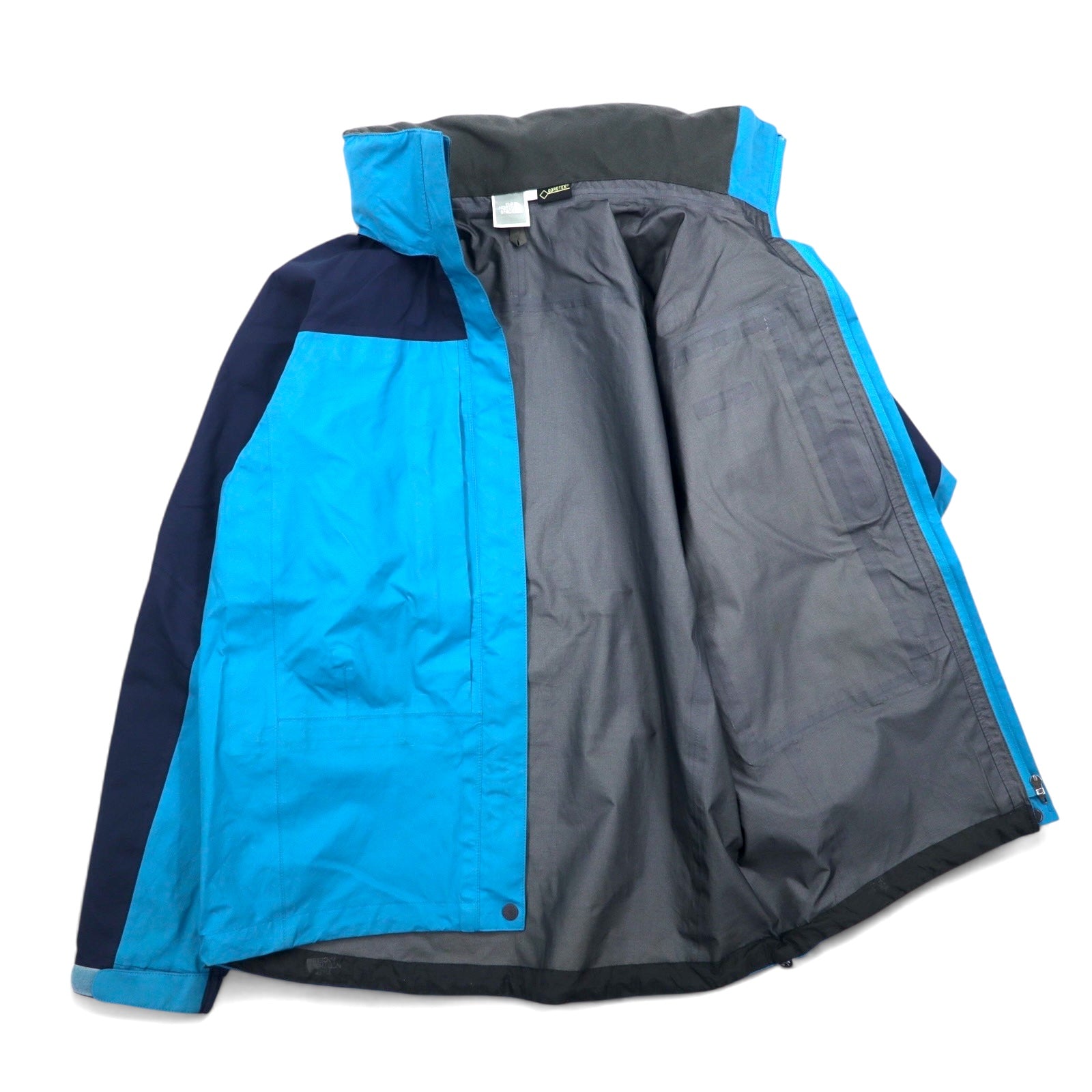 THE NORTH FACE Raintex Plasma RAINTEX PLASMA GORE-TEX Impermeabile Giacca da montagna Completo L Blu Navy Nylon NPW11402