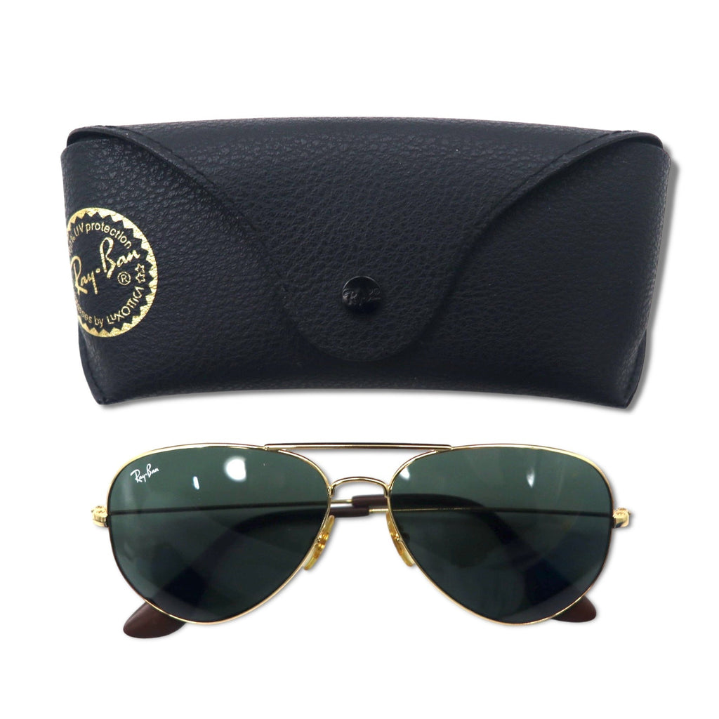 Ray-Ban Youngster occhiali da sole a goccia oro metallo RB3558 001/71 58◻︎11 140 3N YOUNGSTER