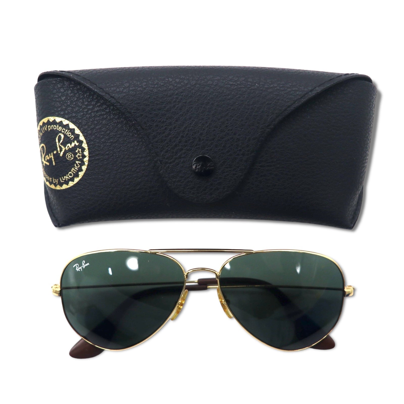 Ray-Ban Youngster occhiali da sole a goccia oro metallo RB3558 001/71 58◻︎11 140 3N YOUNGSTER