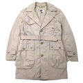 Engineerd Garments Made in USA Ripstop Storm Soprabito a collo alto XS Beige Nylon Cotone