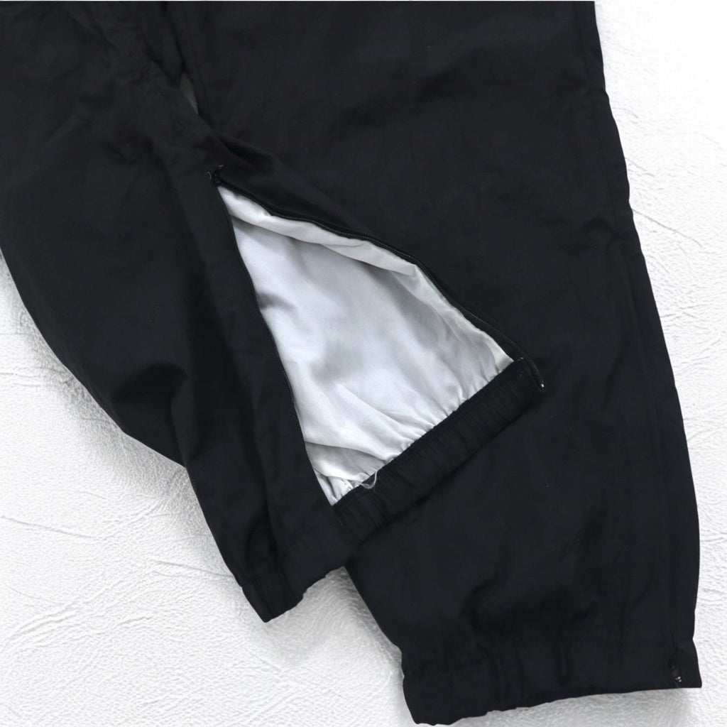 PUMA anni '90 Tuta da ginnastica tuta sportiva completa L Nero Nylon