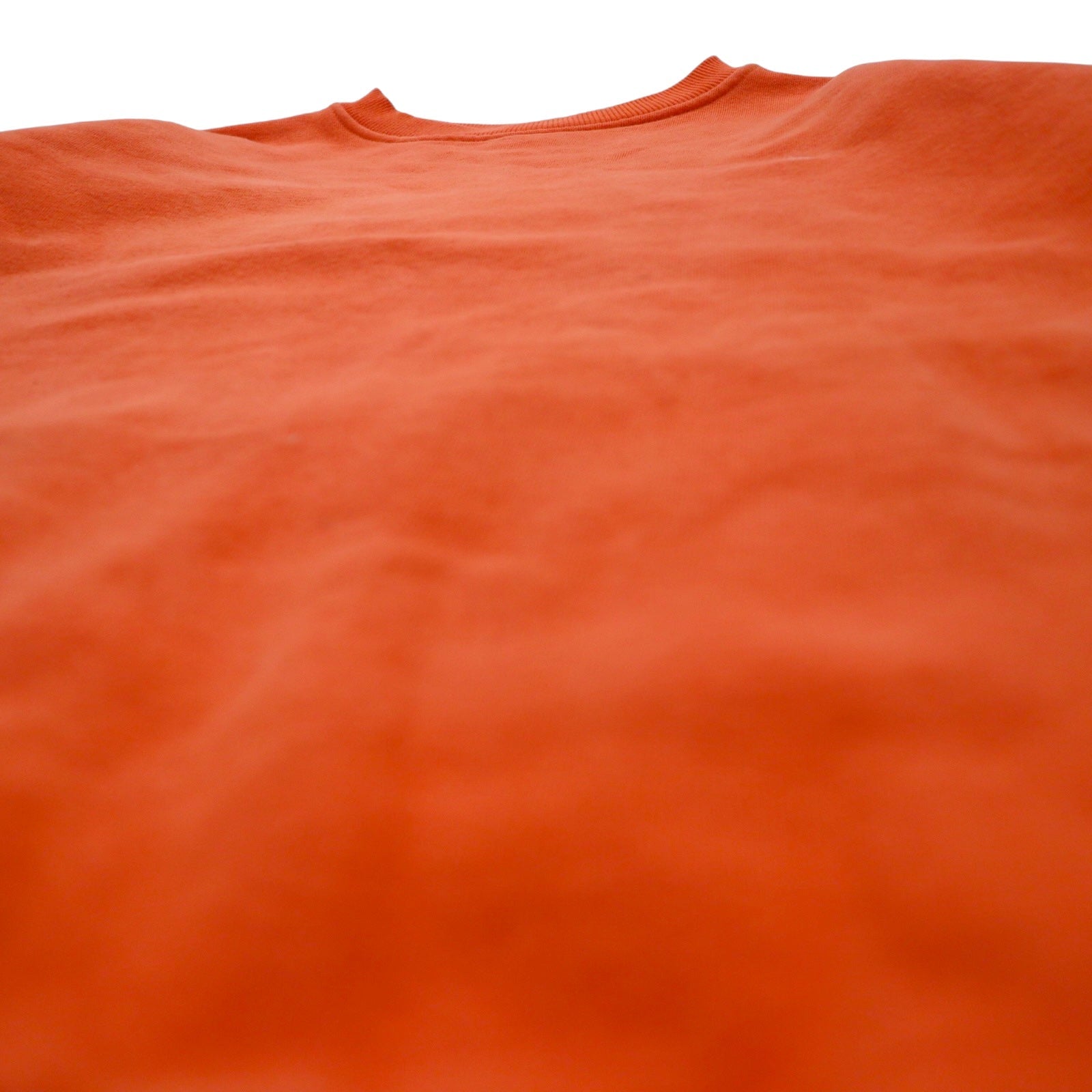 THE NORTH FACE Felpa oversize in cotone, arancione, taglia S, con ricamo logo