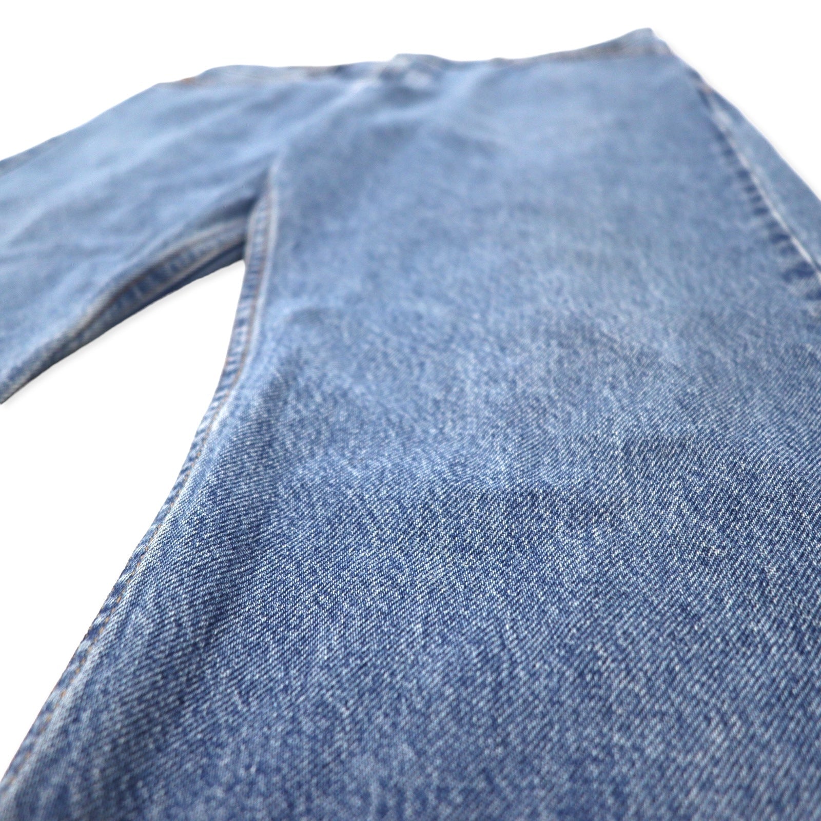 Levi's 505 Anni 2000 Jeans Regular Fit 34 Blu Cotone Chiusura a cerniera Bottone con numero 125 Made in Messico