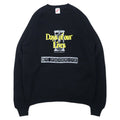 JERZEES USA製 90年代 プリント スウェット L ブラック コットン 裏起毛 Days of our Lives