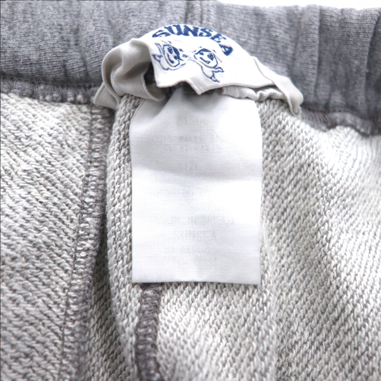 SUNSEA Pantaloni della tuta L grigio cotone LOUIS MALLE ENDING SWEAT
