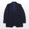 Polo by Ralph Lauren 90年代 2B テーラードジャケット ブレザー スーツ M ネイビー ウール 日本製
