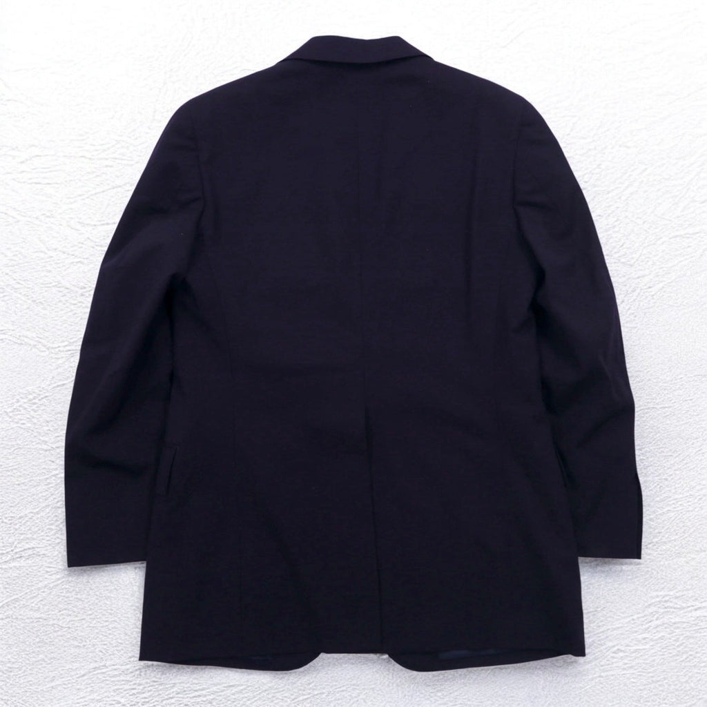 Polo by Ralph Lauren 90年代 2B テーラードジャケット ブレザー スーツ M ネイビー ウール 日本製