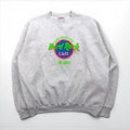 Hard Rock Cafe 90年代 USA製 ロゴ刺繍 スウェット トレーナー XL グレー SANTEE BY PLUMA