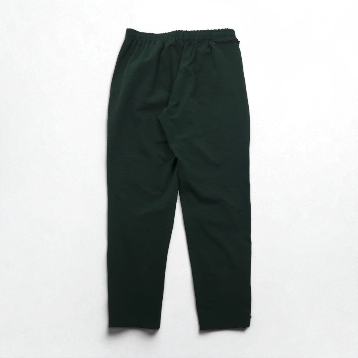 South2 West8 Poly Stretch Twill Pantaloni Poly Stretch Twill Track Pants L Khaki con cerniera sull'orlo e spacco HM852 Made in Japan