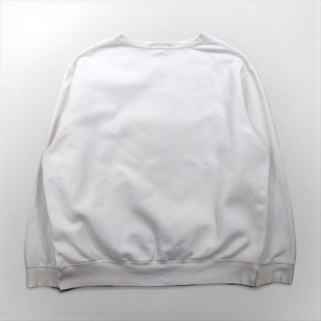 Polo Ralph Lauren 90年代 スウェット トレーナー XL ホワイト コットン スモールポニー刺繡