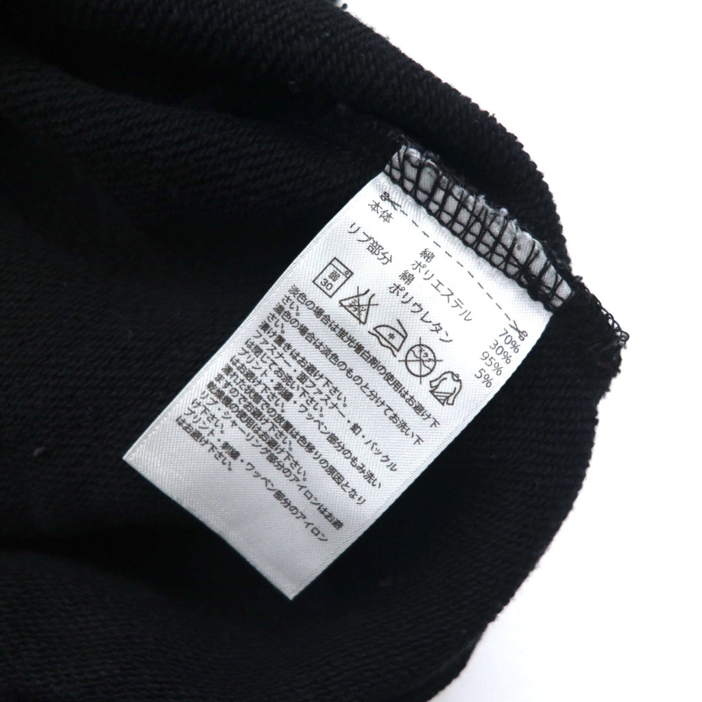adidas originals Felpa girocollo con logo Trifoglio e spalle scese, taglia M, colore nero, cotone AB2019