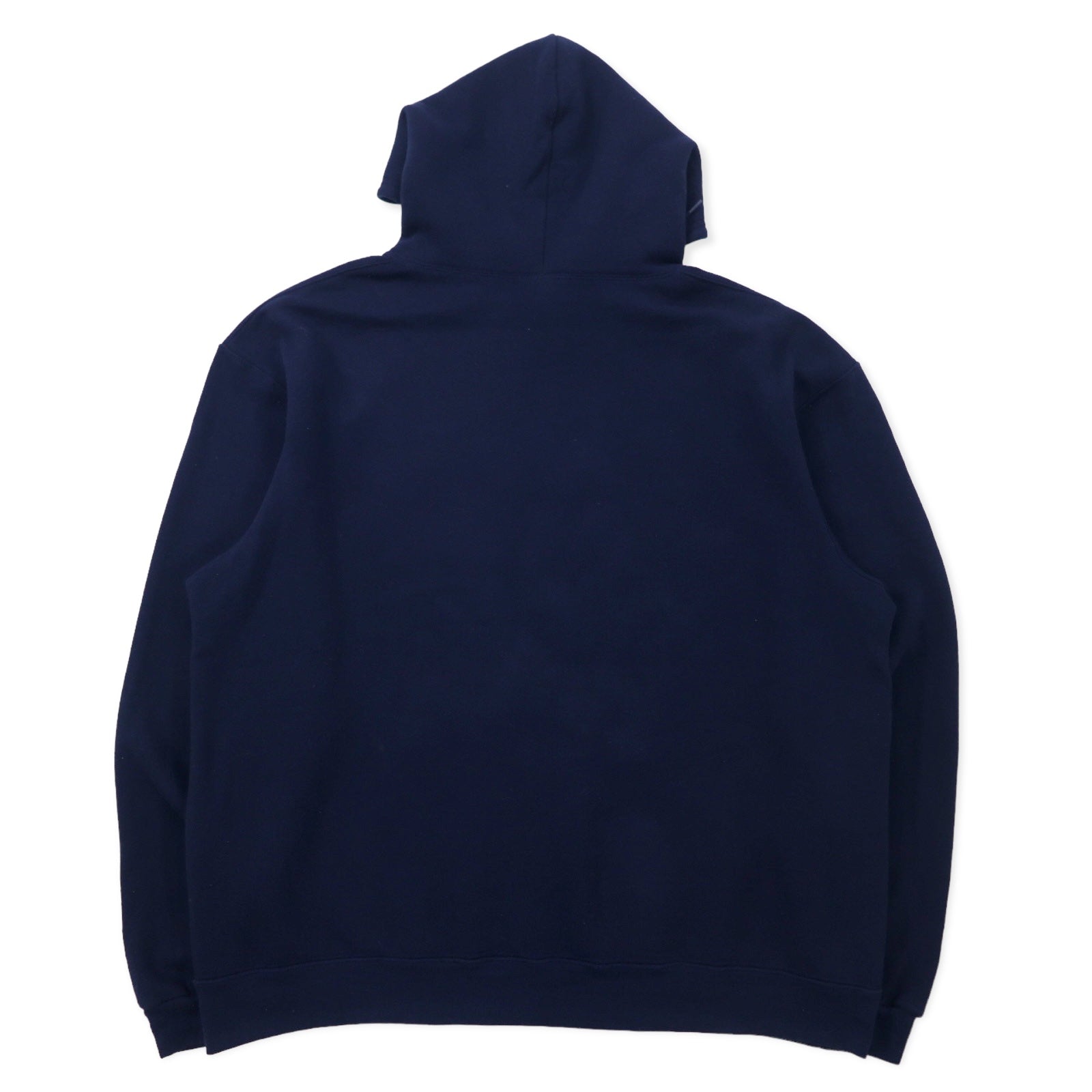 US NAVY Felpa con cappuccio pullover militare US Navy XL blu navy cotone felpata internamente SOFFE taglia grande