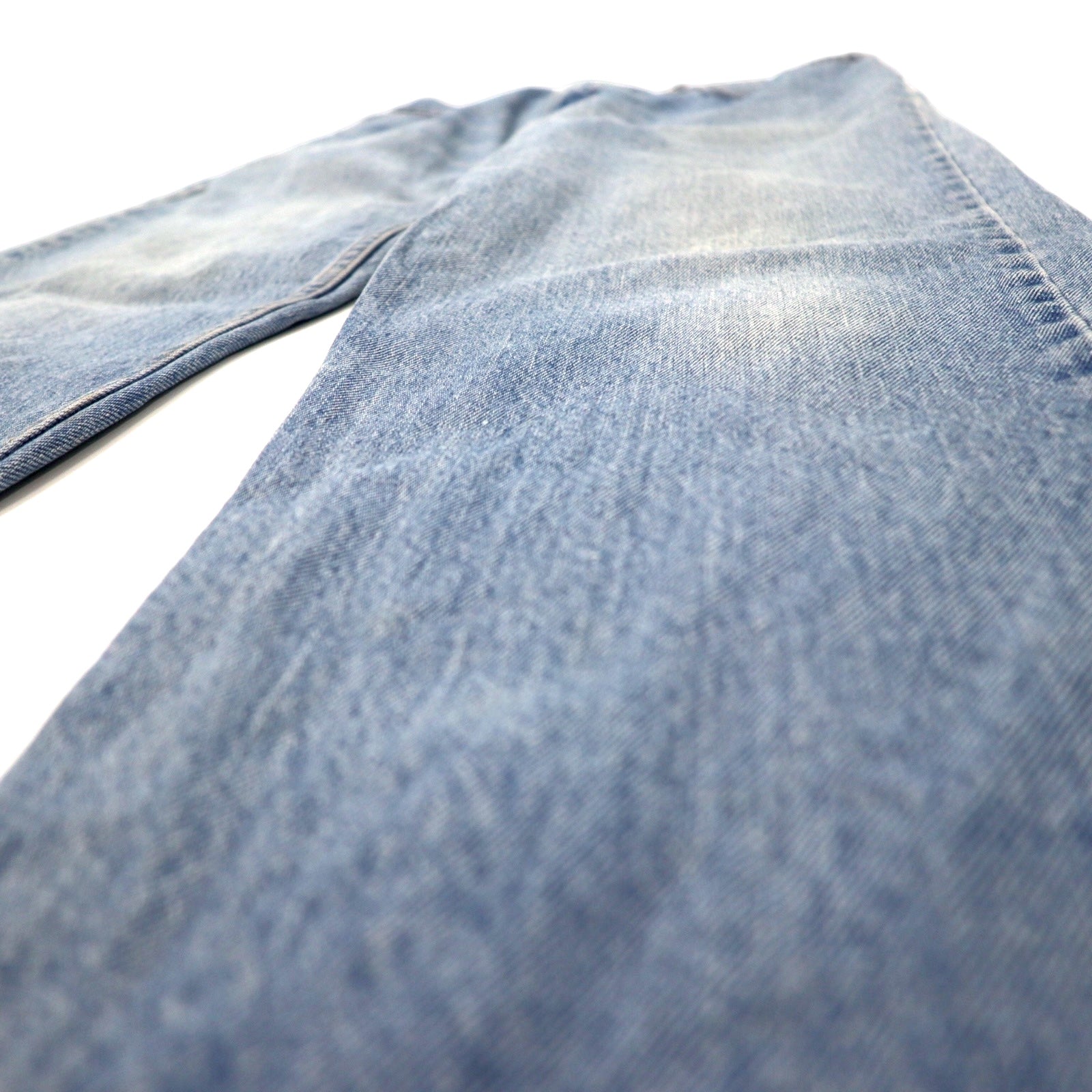 Levi's USA 90s 550 Relaxed Fit Jeans Tapered Gamba 33 Blu Ice Wash Cotone Chiusura a Cerniera Relaxed Tapered Leg Jeans 550-4891