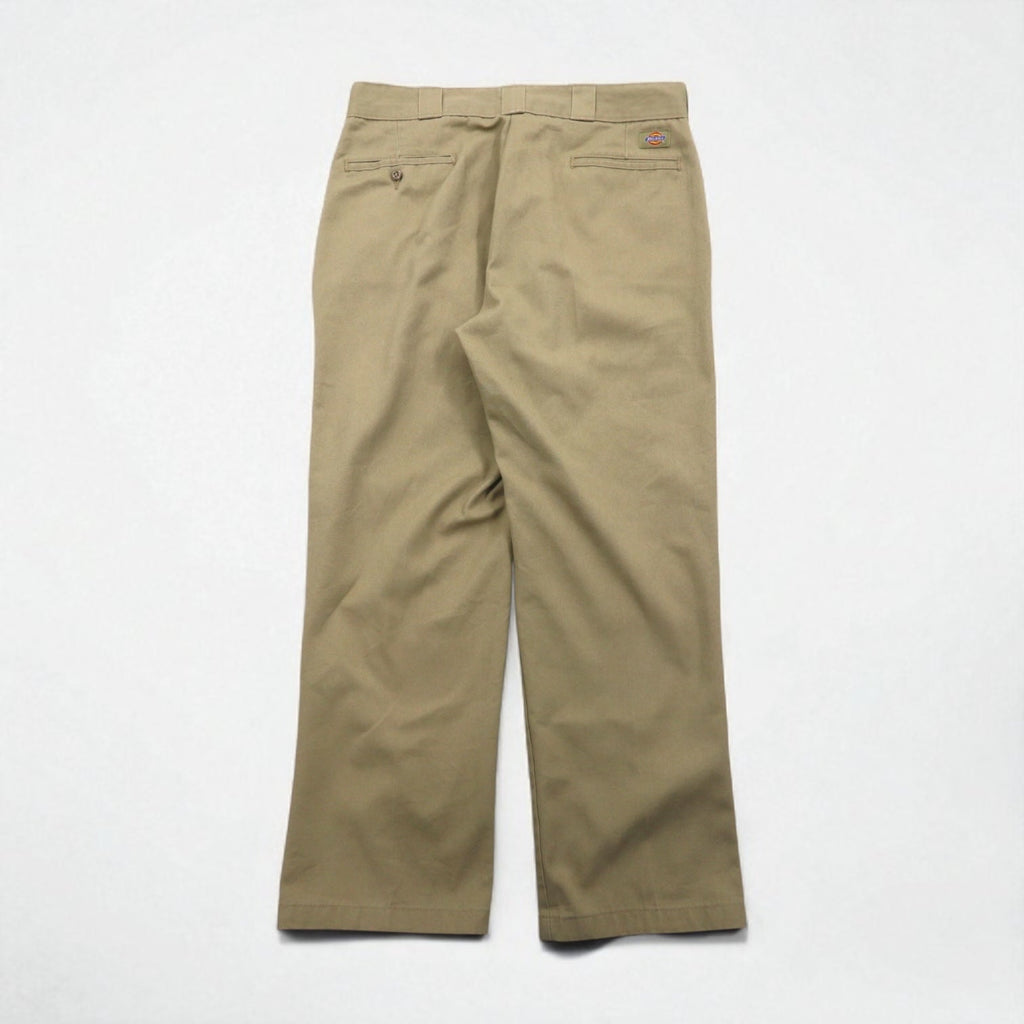 Dickies 874 Original Fit Work Pants Chino Pantaloni L Beige Poliestere Cotone